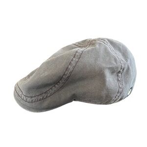 Goorin Brothers Gray Newsboy Driving Hat Cap 100% Cotton, Large